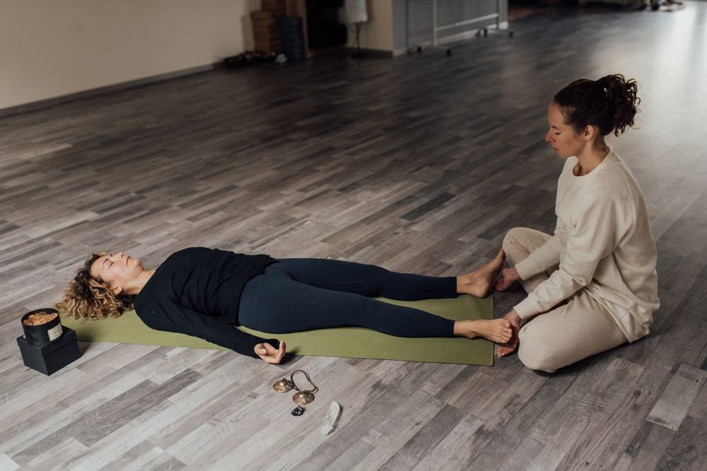A calm, guided wellness session